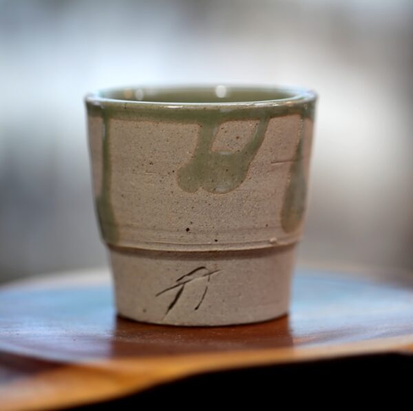 tasse expresso en grès 6 x 6 cm - Atelier Terre e t bois