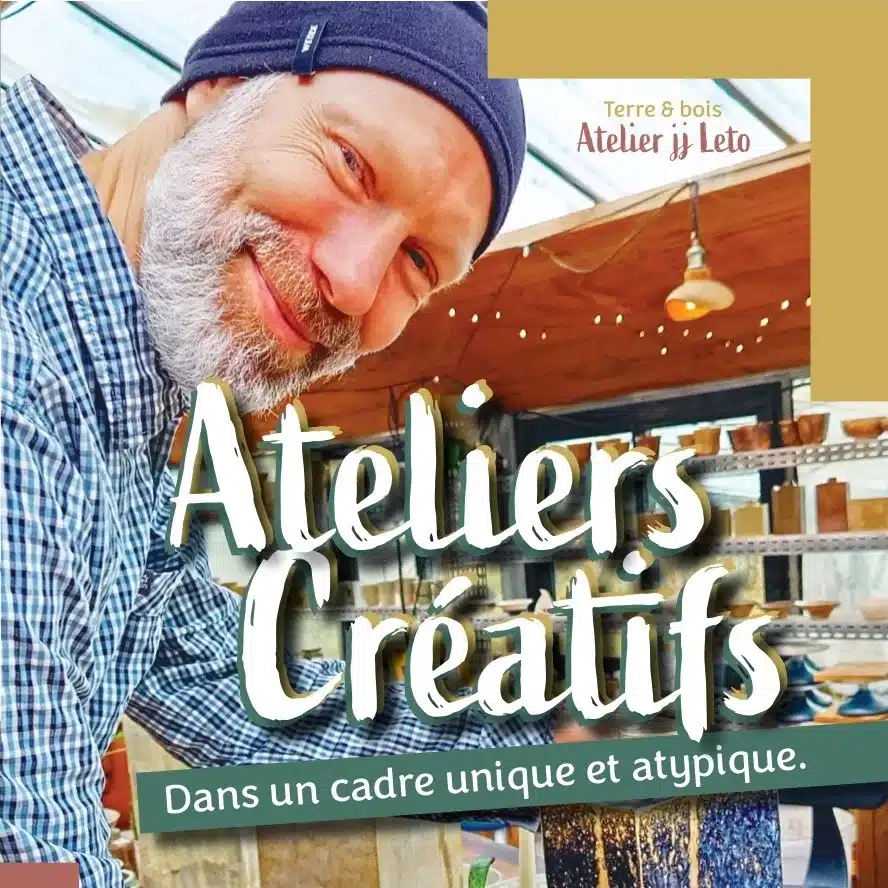 Alain Kern dans son Atelier